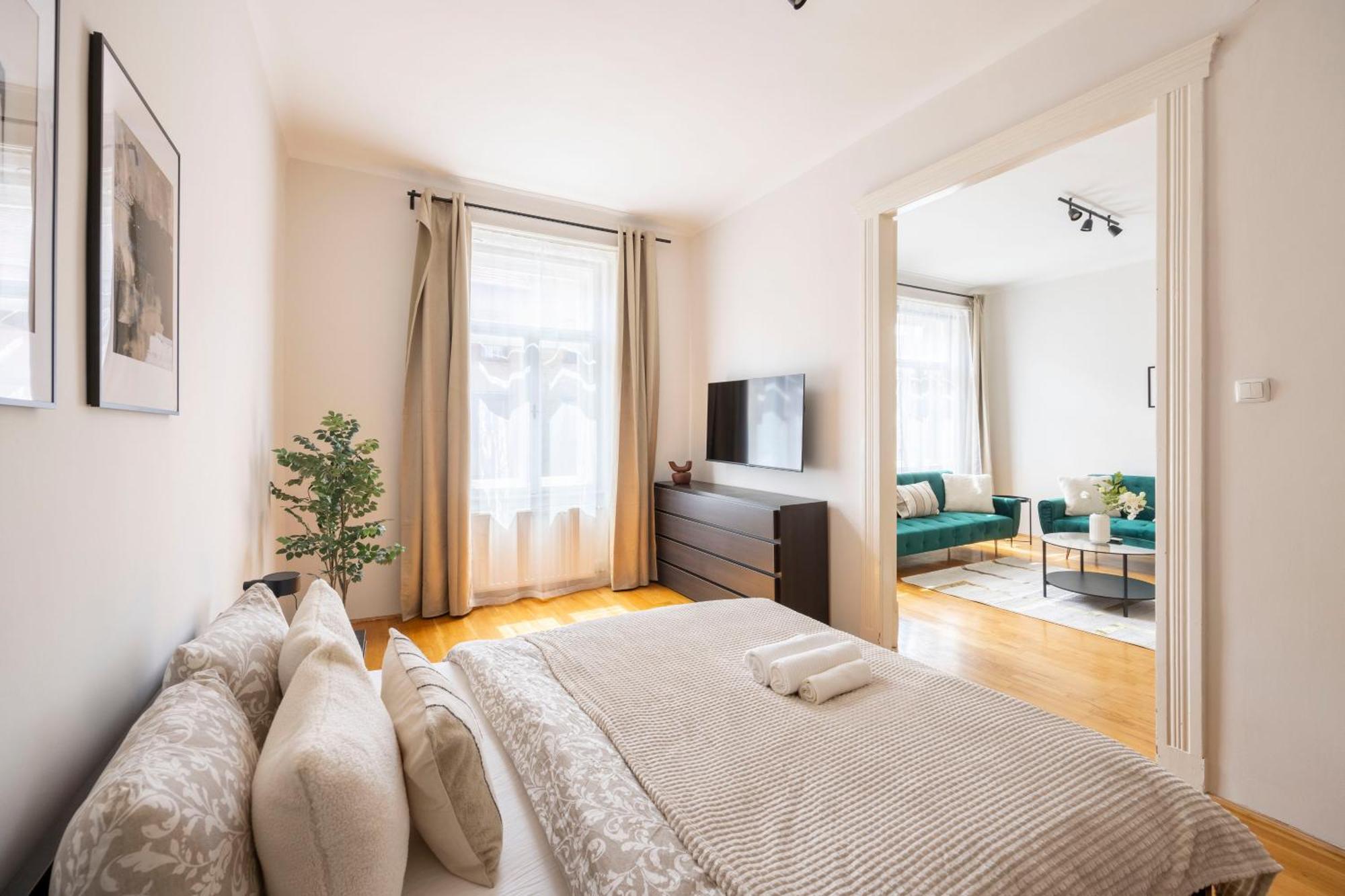 Stylish & Cozy City Center Apartment By Prestige Homes 布达佩斯 外观 照片